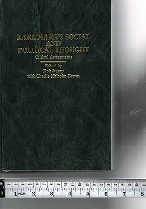 Bild des Verkufers fr KARL MARX'S SOCIAL AND POLITICAL THOUGHT CRITICAL ASSESSMENTS zum Verkauf von Chaucer Bookshop ABA ILAB