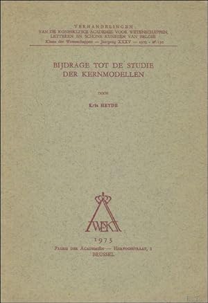 Seller image for BIJDRAGE TOT DE STUDIE DER KERNMODELLEN. for sale by BOOKSELLER  -  ERIK TONEN  BOOKS