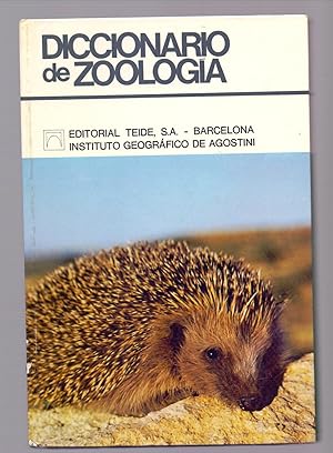 Seller image for DICCIONARIO DE ZOOLOGIA for sale by Libreria 7 Soles