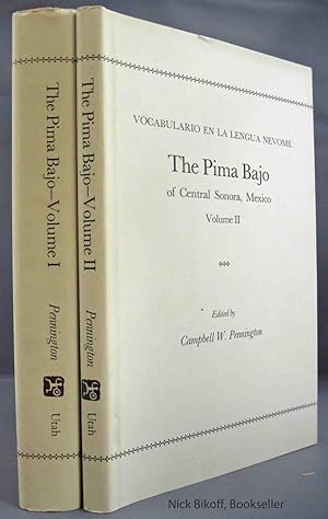 Seller image for THE PIMA BAJO OF CENTRAL SONORA, MEXICO (VOLUME 1 & 2) Volume 1. the Material Culture; Volume 2, Vocabulario En La Legua Nevome for sale by Nick Bikoff, IOBA