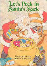 Seller image for Let's Peek in Santa's Sack for sale by The Book Faerie