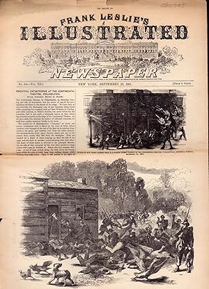 Seller image for ENGRAVING: "Slaughter of the Innocents". engraving from Frank Leslie's Illustrated Newspaper, September 28, 1861 for sale by Dorley House Books, Inc.