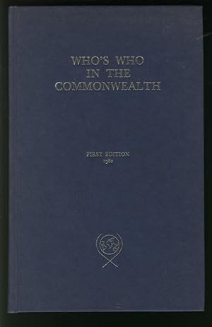 Bild des Verkufers fr Who's Who in the Commonwealth zum Verkauf von Alphabet Bookshop (ABAC/ILAB)