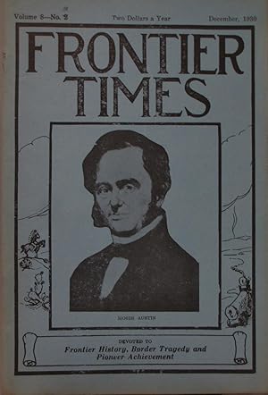Frontier Times December 1930 Volume 8 Number 3