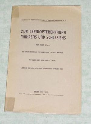 Zur Lepidopterenfauna Mährens und Schlesiens. Mit einem Lebensbilde von H. Skala von Dr. K. Absolon.