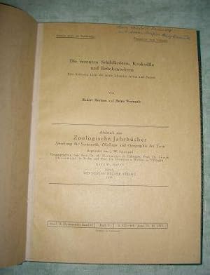 Die rezenten Schildkröten, Krokodile und Brückenechsen. Eine kritische Liste der heute lebenden A...