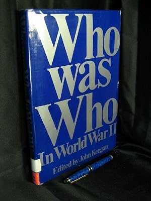 Bild des Verkufers fr Who was Who in World War II - zum Verkauf von Erlbachbuch Antiquariat