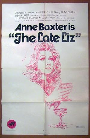 The Late Liz - Original Folded One Sheet Movie Poster (1971)