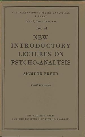 Seller image for New Introductory Lectures on Psychoanalysis (International Psycho-Analysis Library No. 24 ) for sale by SAVERY BOOKS