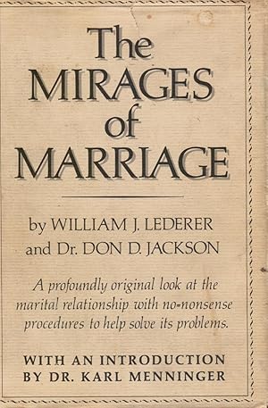 Imagen del vendedor de The Mirages of Marriage a la venta por Bookshop Baltimore