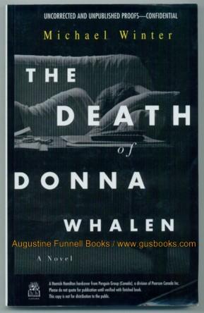 Seller image for The Death of Donna Whalen (signed) for sale by Augustine Funnell Books