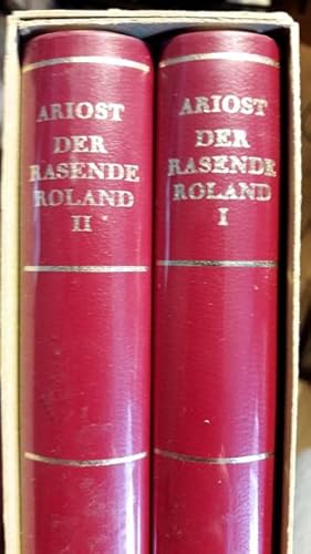 Der rasende Roland. Bd. I/II. In der Übertragung v. J. D. Gries. Mit Illustrationen v. G. Doré, Z...