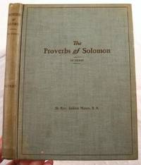 Seller image for The Proverbs of Solomon; or The Words to the Wise. In Verse for sale by Resource Books, LLC