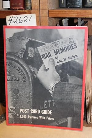 Immagine del venditore per Mail Memories: Post Card Guide. 1,500 Pictures with Prices venduto da Princeton Antiques Bookshop