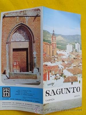 FOLLETO TURÍSTICO: SAGUNTO - VALENCIA (Tourist brochure)