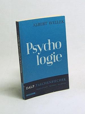 Imagen del vendedor de Psychologie / Albert Wellek a la venta por Versandantiquariat Buchegger