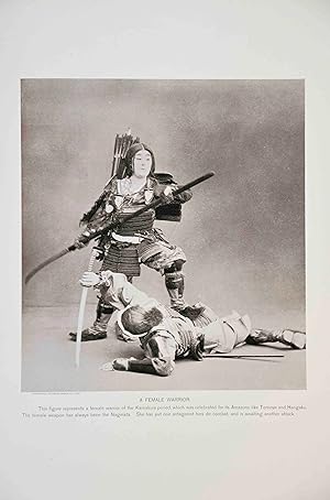 Bild des Verkufers fr Military Costume in Old Japan. Photographed by K. Ogawa, under direction of Chitora Kawasaki and Ko-yu-kai (Tokyo Fine Art School). Tokyo 1893. zum Verkauf von Charlotte Du Rietz Rare Books (ILAB)