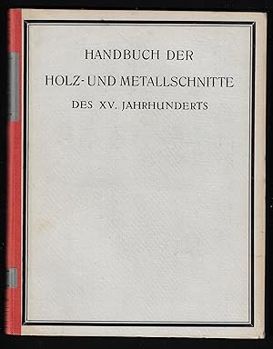 Bild des Verkufers fr Handbuch der Holz- und Metallschnitte des XV. Jahrhunderts / Des Manuel de l'amateur de la gravure sur bois et sur mtal au XVe sicle - 8 Bnde zum Verkauf von ART...on paper - 20th Century Art Books