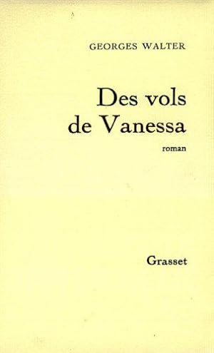 Bild des Verkufers fr Des vols de Vanessa zum Verkauf von JLG_livres anciens et modernes