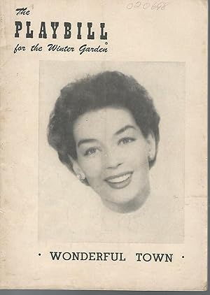 Immagine del venditore per Playbill: September 21 1948; Featuring "Wonderful Town" at the Winter Garden Theatre venduto da Dorley House Books, Inc.