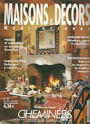 MAISONS & DECORS MÉDITERRANÉE Nº 173. Décembre 2002 - Janvier 2003