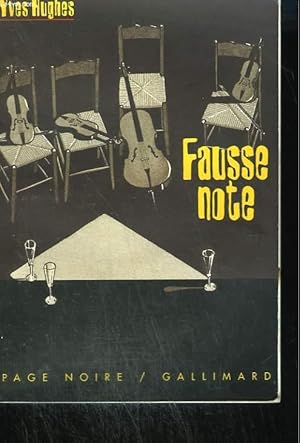 Image du vendeur pour FAUSSE NOTE. COLLECTION : PAGE NOIRE N 4 mis en vente par Le-Livre