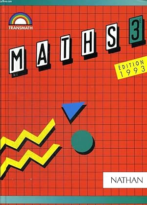 Seller image for MATHS 3e. for sale by Le-Livre