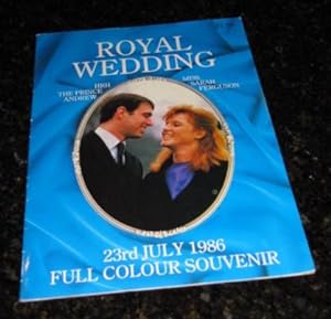 Seller image for Royal Wedding - HRH The Prince Andrew - Miss Sarah Ferguson for sale by Makovski Books