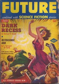 Imagen del vendedor de FUTURE Combined with Science Fiction Stories: July 1951 a la venta por Books from the Crypt