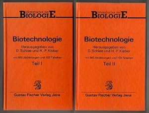Biotechnologie. Teil 1 u. 2 , Wörterbücher der Biologie. Die biologischen Fachgebiete in lexikali...