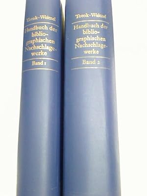 Handbuch der bibliographischen Nachschlagewerke. Bd. 1 u. 2