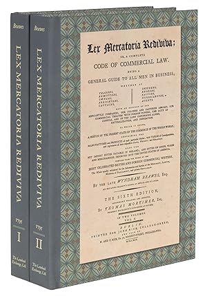 Bild des Verkufers fr Lex Mercatoria Rediviva: Or, A Complete Code of Commercial Law:. zum Verkauf von The Lawbook Exchange, Ltd., ABAA  ILAB