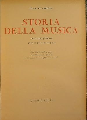 Storia della Musica dall'antichità al Novecento
