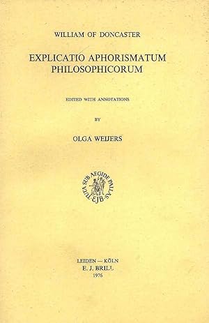 Explicatio aphorismatum philosophicorum