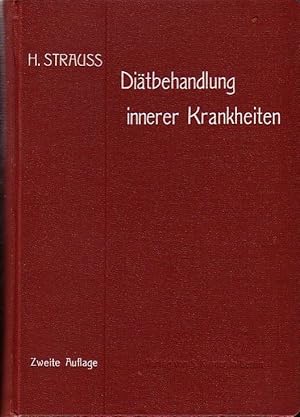 Imagen del vendedor de Vorlesungen ber Ditbehandlung innerer Krankheiten vor reifen Studierenden und Aerzten. Mit einem Anhang: Winke fr die ditische Kche (Suppen, Milch, Eiser, Fleischgerichte, Breie, Gelees, Gemse, Sausen.) von Elise Hannemann. a la venta por Antiquariat Carl Wegner