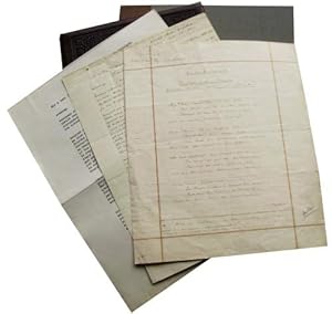 Unpublished Manuscript and Printed Materials by John Howard.