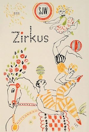 Zirkus. Zeichnungen (Bilderbogen) von Gunter Böhmer.