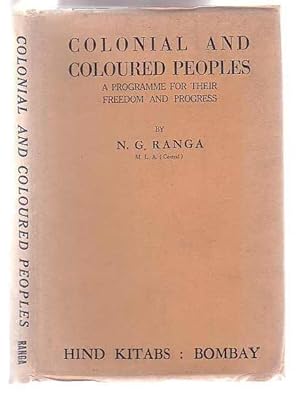 Seller image for Colonial and Coloured Peoples: A Programme for their Freedom and Progress for sale by Renaissance Books, ANZAAB / ILAB