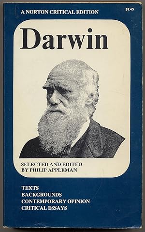 Imagen del vendedor de [Charles] Darwin: A Norton Critical Edition a la venta por Between the Covers-Rare Books, Inc. ABAA