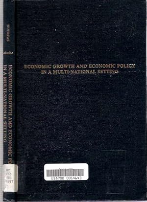 Bild des Verkufers fr Economic Growth Policy in a Multinational Setting : The Hapsburg Monarchy 1841-1865 zum Verkauf von Mike's Library LLC
