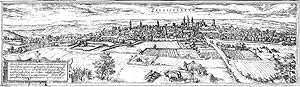 MAPA ORIGINAL VALLADOLID [1590/1605]