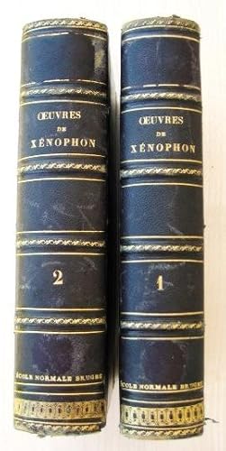 Oeuvres de Xénophon en 2 tomes