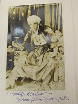 Image du vendeur pour Valentino: As I knew him (The Sheik Original 3.5 X 5.5 photo of Valentino) RPPC mis en vente par Princeton Antiques Bookshop