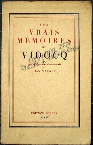 Les vrais mémoires de Vidocq.