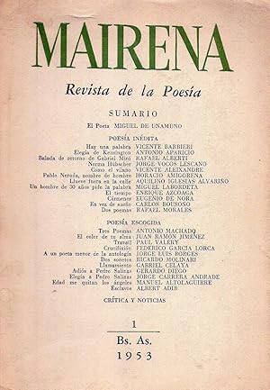 Seller image for MAIRENA - No. 1 - 1953 for sale by Buenos Aires Libros
