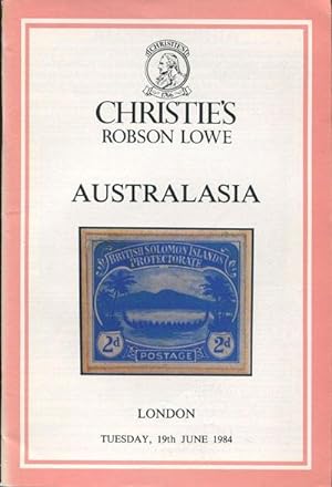 Seller image for (19 Jun) Australasia, J.R.W. Purves Victoria and Mark Strutt Br Soloman Is. for sale by Pennymead Books PBFA