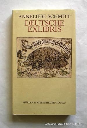 Bild des Verkufers fr Deutsche Exlibris. Von den Ursprngen bis zum Beginn des 20. Jahrhunderts. Hanau, Mller & Kiepenheuer, 1987. Leipzig, Koehler & Amelang, 1986. Mit 144 teils farbigen Abbildungen. 189 S., 1 Bl. Or.-Lwd. mit Schutzumschlag. (ISBN 3783387450). zum Verkauf von Jrgen Patzer