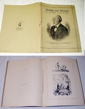 Bild des Verkufers fr Adolph von Menzel zum Verkauf von Versandhandel fr Sammler