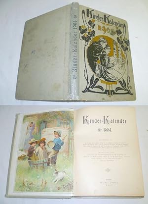 Bild des Verkufers fr Kinder-Kalender fr 1904 zum Verkauf von Versandhandel fr Sammler