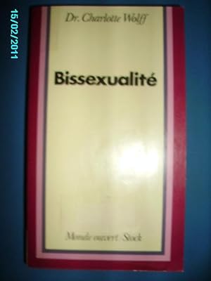 Bild des Verkufers fr BISSEXUALITE zum Verkauf von Bibliofolie